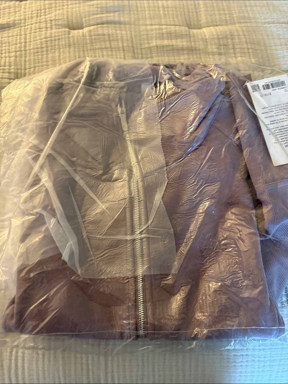 NWT lululemon Lavender Zip Radiant Jacket